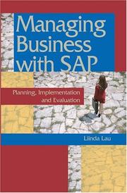 Front cover of Managing Business with SAP: by Linda Lau