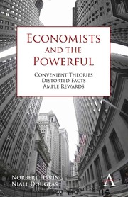 Cover of Economists and the powerful by Norbert Häring