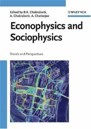 Front cover of Econophysics and sociophysics by B. K. Chakrabarti