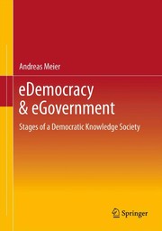 Cover of eDemocracy & eGovernment by Andreas Meier