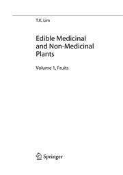Front cover of Edible medicinal and non-medicinal plants by Lim Tong Kwee