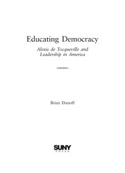 Cover of Educating democracy by Brian Danoff