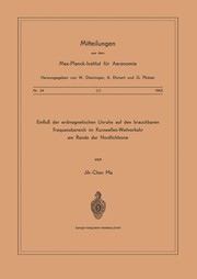 Front cover of Einfluss der erdmagnetischen Unruhe auf den brauchbaren Frequenzbereich im Kurzwellen-Weitverkehr am Rande der Nordlichtzone by Jih-Chen Ma
