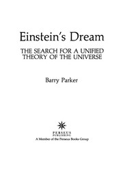 Cover of Einstein's dream by Barry R. Parker