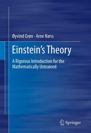 Cover of Einstein's Theory by Øyvind Grøn
