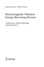 Front cover of Electromagnetic Vibration Energy Harvesting Devices by Dirk Spreemann