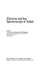 Front cover of Electron and ion spectroscopy of solids by L. Fiermans