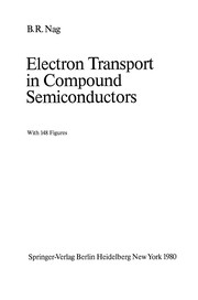 Front cover of Electron Transport in Compound Semiconductors by Biswaranjan Nag