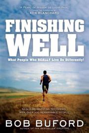 Cover of Finishing Well by Bob Buford