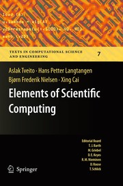 Cover of Elements of Scientific Computing by Aslak Tveito