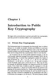 Cover of Elliptic Curve Public Key Cryptosystems by Alfred Menezes