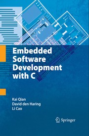 Cover of Embedded software development with C by Kai Qian