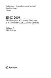 Front cover of EMC 2008 14th European Microscopy Congress 1–5 September 2008, Aachen, Germany by Anke Aretz