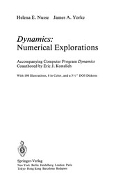 Cover of Dynamics: Numerical Explorations by Helena Engelina Nusse