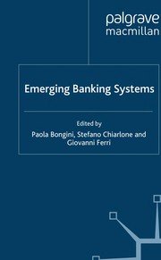 Cover of Emerging banking systems by Paola Bongini