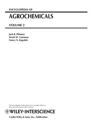Front cover of Encyclopedia of agrochemicals by Jack R. Plimmer