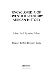 Cover of Encyclopedia of twentieth-century African history by Tiyambe Zeleza