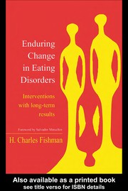 Cover of Enduring change in eating disorders by H. Charles Fishman