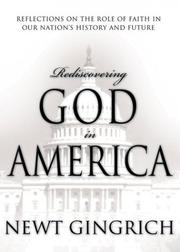 Front cover of Rediscovering God in America by Newt Gingrich