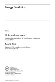 Front cover of Energy portfolios by U. Aswathanarayana