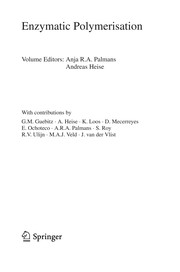 Cover of Enzymatic Polymerisation by Anja R. A. Palmans