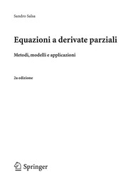 Front cover of Equazioni a derivate parziali by Sandro Salsa