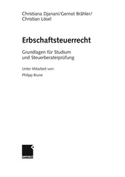 Cover of Erbschaftsteuerrecht by Christiana Djanani