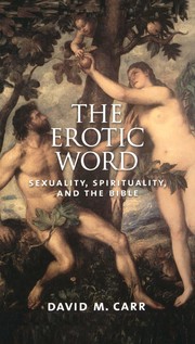 Cover of The erotic Word by David McLain Carr