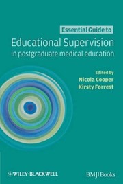 Front cover of Essential guide to educational supervision in postgraduate medical education by Nicola Cooper