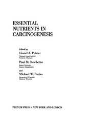 Front cover of Essential Nutrients in Carcinogenesis by Lionel A. Poirier