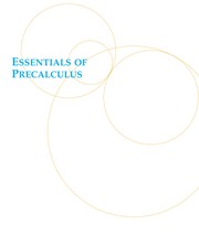 Cover of Essentials of precalculus by Richard N. Aufmann