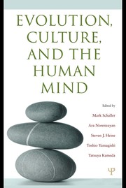 Cover of Evolution, culture, and the human mind by Mark Schaller