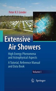Front cover of Extensive air showers by P. K. F. Grieder