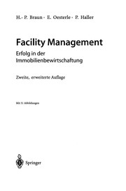 Front cover of Facility Management by Johannes Pütter