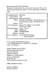 Front cover of Philosophiephilosophie by Richard Raatzsch