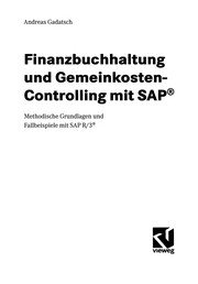 Front cover of Finanzbuchhaltung und Gemeinkosten-Controlling mit SAP® by Andreas Gadatsch