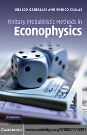 Cover of Finitary probabilistic methods in econophysics by Ubaldo Garibaldi