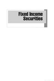 Front cover of Fixed income securities by Bruce Tuckman