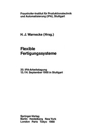 Front cover of Flexible Fertigungssysteme by Hans-Jürgen Warnecke