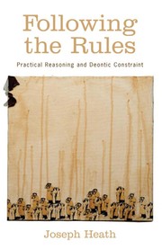 Cover of Following the rules by Heath, Joseph