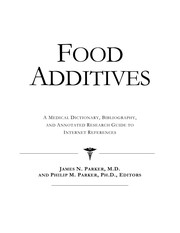 Cover of Food additives by Philip M. Parker