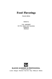 Front cover of Food Flavorings by P. R. Ashurst