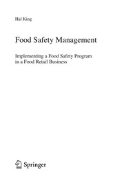 Cover of Food Safety Management by Hal King