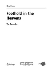 Cover of Foothold in the Heavens by Ben Evans