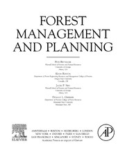 Front cover of Forest management and planning by Pete Bettinger