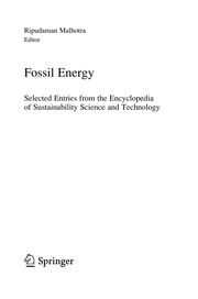 Cover of Fossil Energy by Ripudaman Malhotra