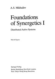 Cover of Foundations of Synergetics I by Alexander S. Mikhailov
