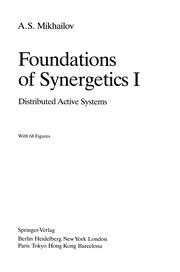 Cover of Foundations of Synergetics I by Alexander S. Mikhailov
