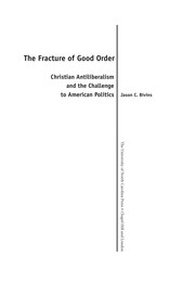 Cover of The fracture of good order by Jason Bivins