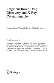 Front cover of Fragment-based drug discovery and X-ray crystallography by Thomas G. Davies